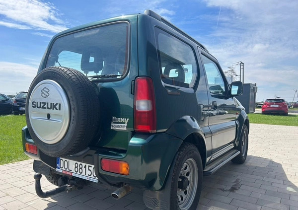 Suzuki Jimny cena 27400 przebieg: 134000, rok produkcji 2003 z Rakoniewice małe 154